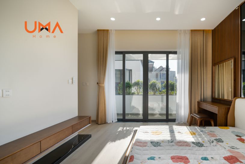 cải tạo phòng ngủ 10m2 có ban công