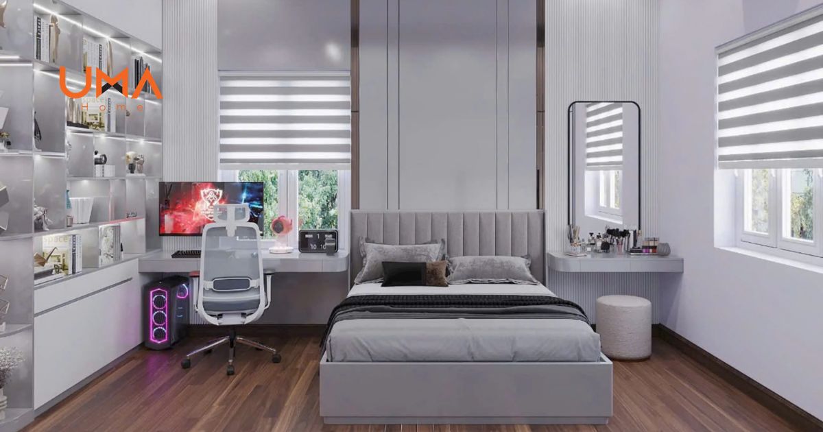 cải tạo phòng ngủ 16m2