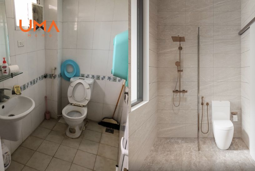 cải tạo nhà vệ sinh nhỏ