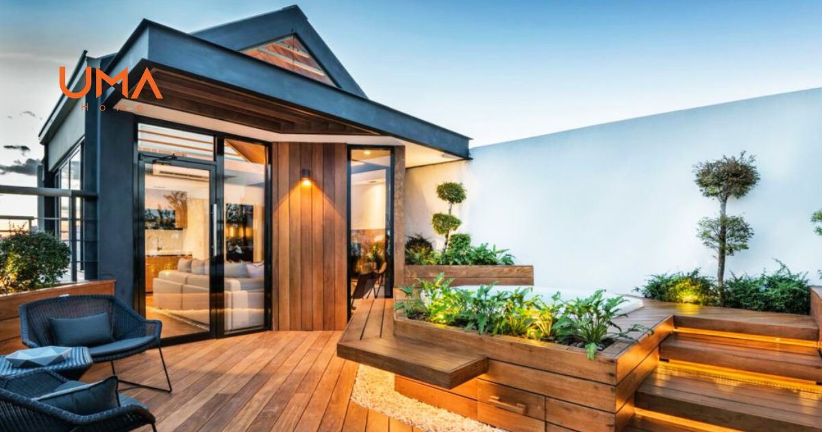 cải tạo sân thượng thành phòng ngủ
